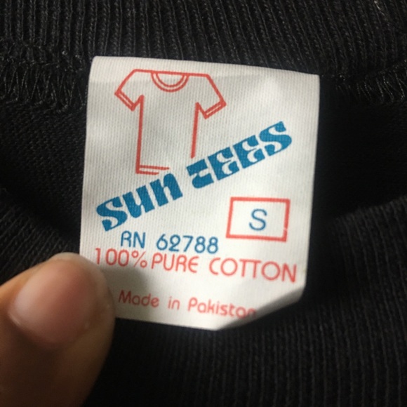 Rare Vintage Led Zepplin Promo Black Small Tee - Picture 5 of 10